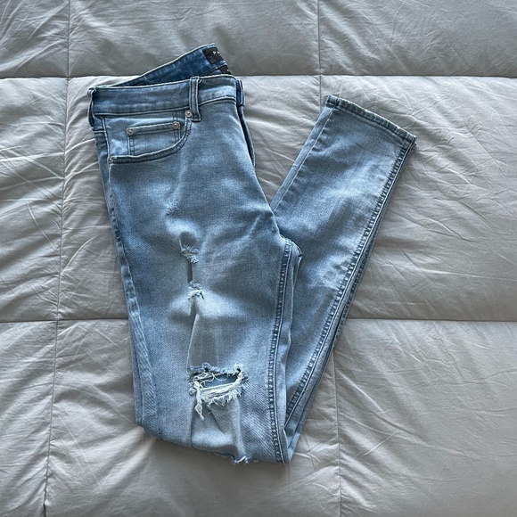 PACSUN RIPPED SKINNY JEANS - Picture 1 of 1